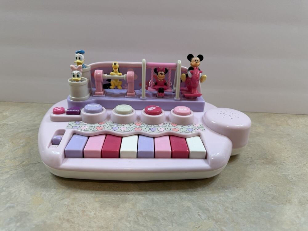 Mickey Mouse & Friends Minnie Mouse Playground Motion Keyboard Piano Toys “R” Us